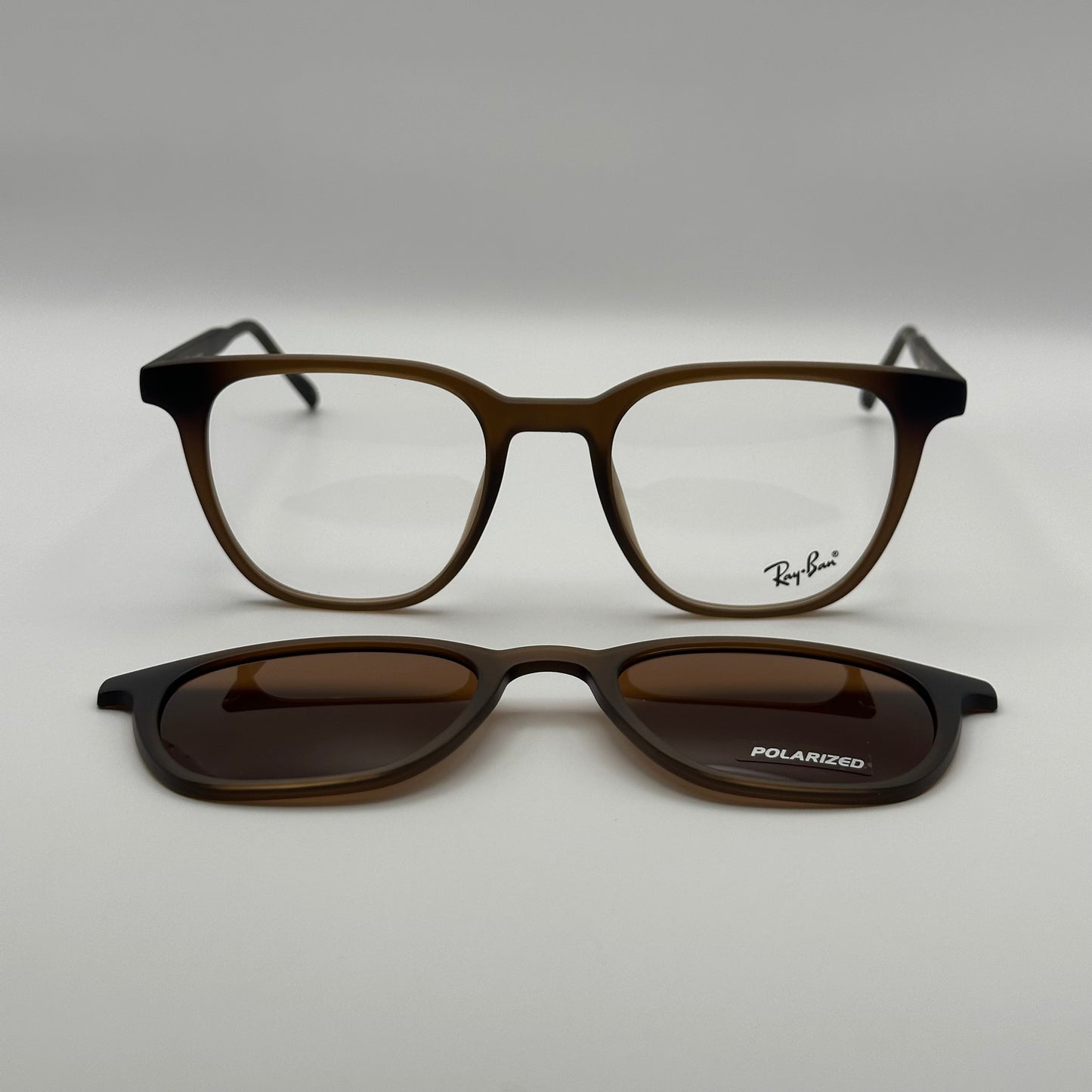 lunettes rayban 2en1 polarisé RX8071