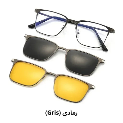 Lunettes Titanuim 3en1