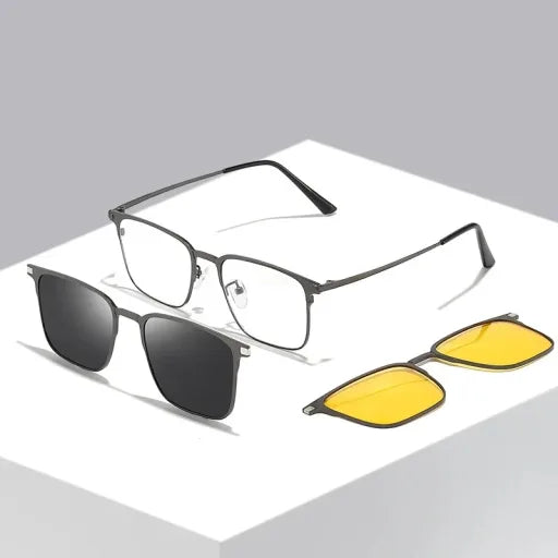 Lunettes Titanuim 3en1