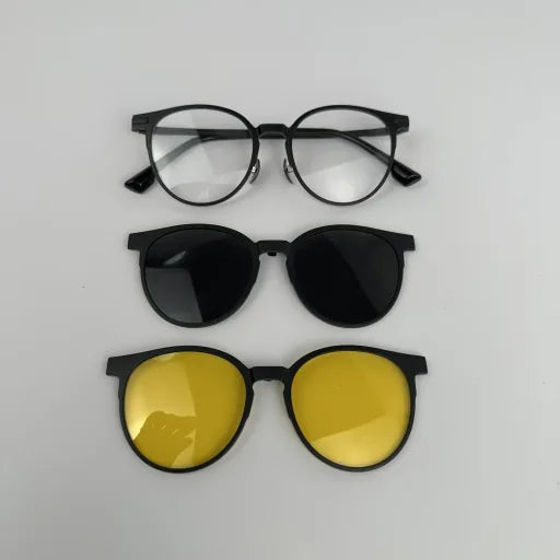 Lunettes 3en1 ronde collection 2026