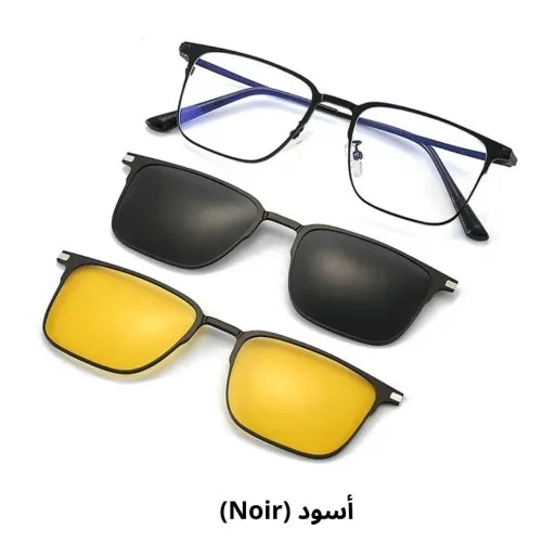 Lunettes Titanuim 3en1