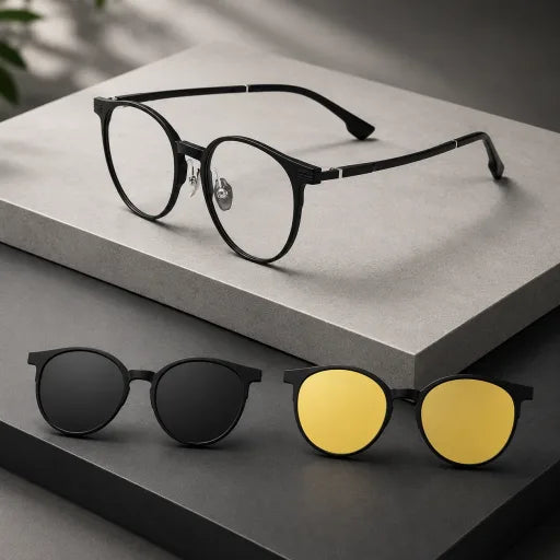 Lunettes 3en1 ronde collection 2026