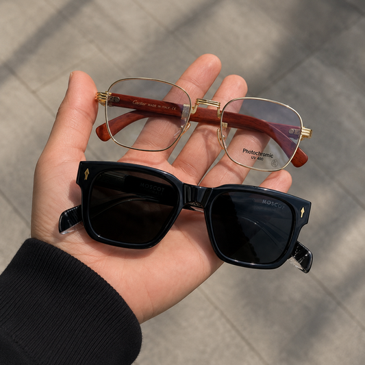 Pack 2en1 Lunette Moscot + Cartier Photocromique