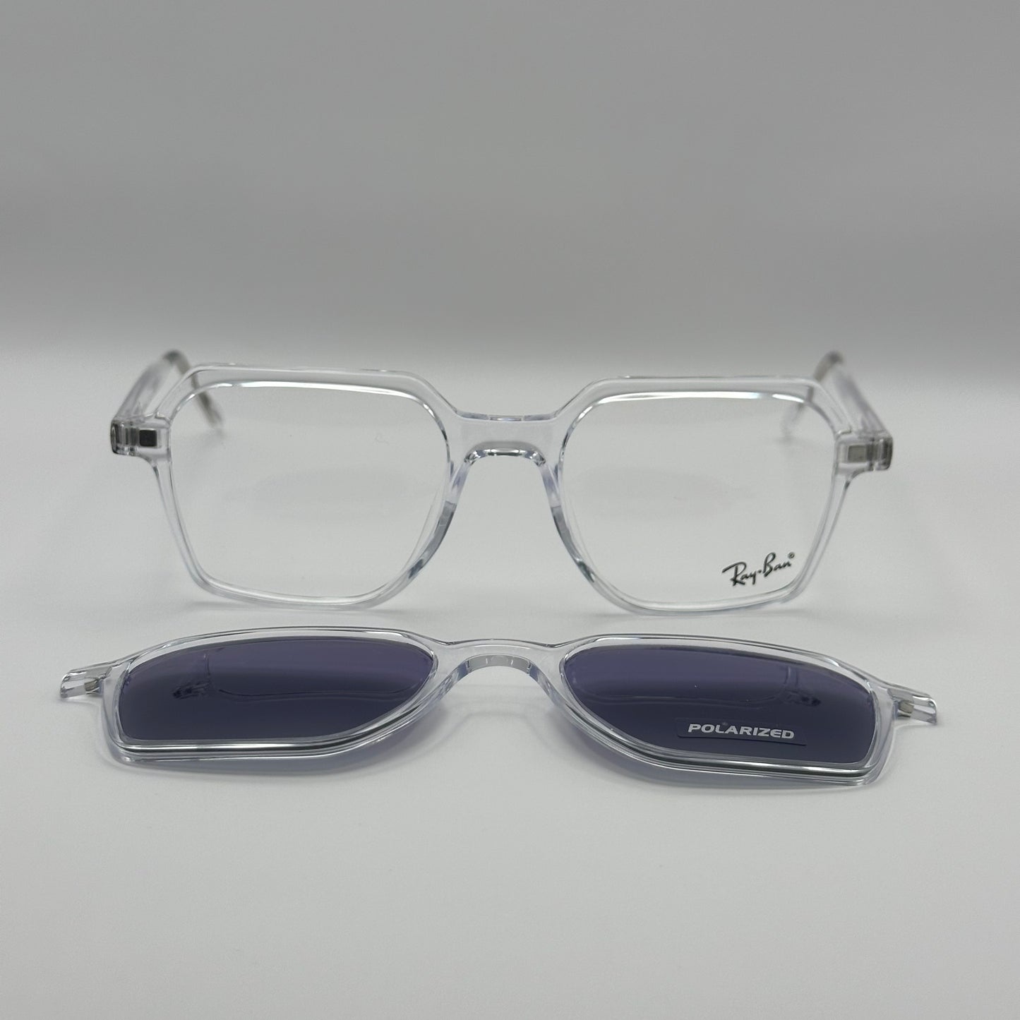 lunettes rayban 2en1 polarisé RX8069
