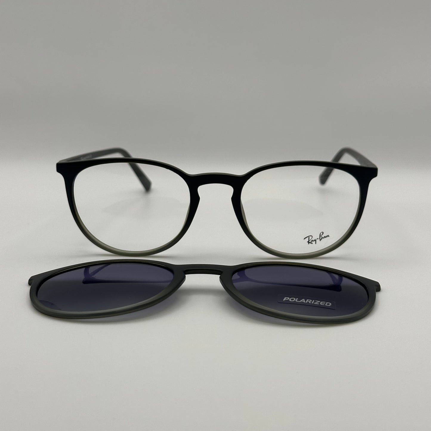 lunettes rayban 2en1 polarisé RX7057