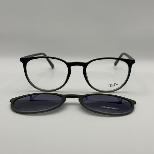 lunettes rayban 2en1 polarisé RX7057