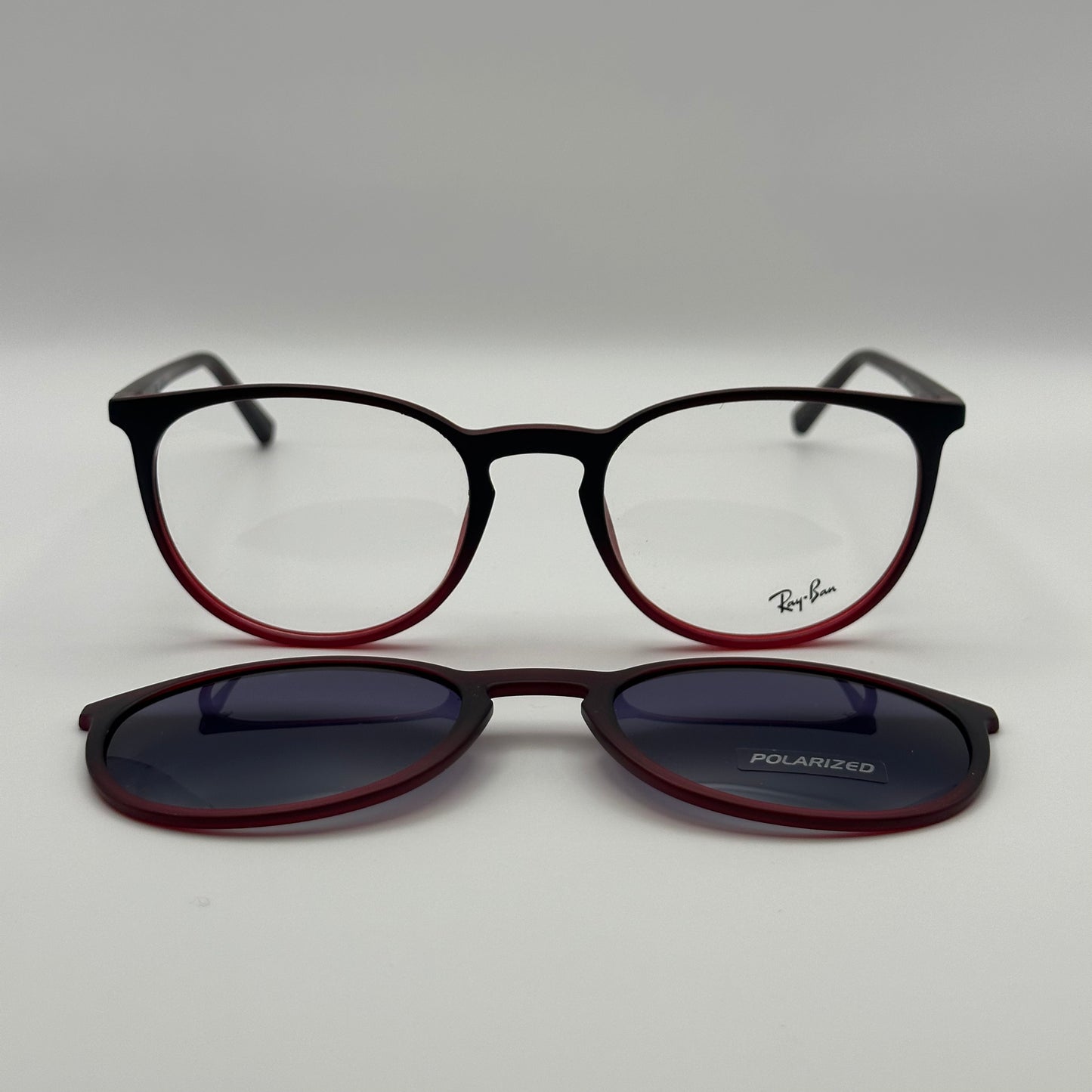 lunettes rayban 2en1 polarisé RX7057