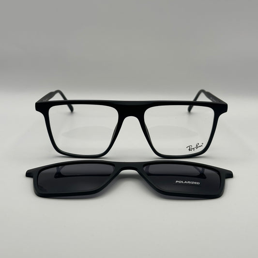 lunettes rayban 2en1 polarisé RX8070