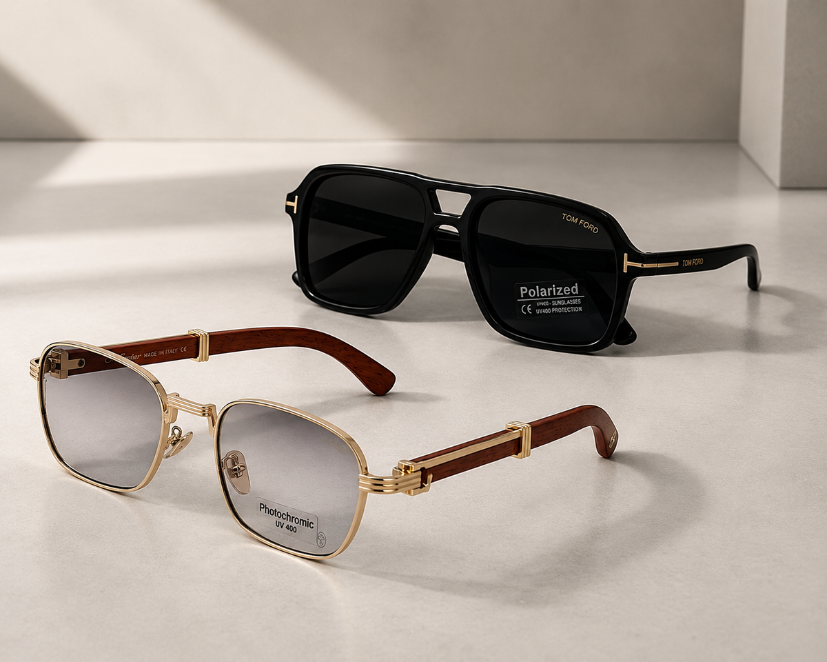 Pack 2en1 Lunette Tomford + Cartier Photocromique