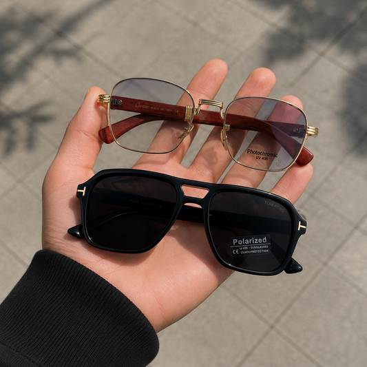 Pack 2en1 Lunette Tomford + Cartier Photocromique